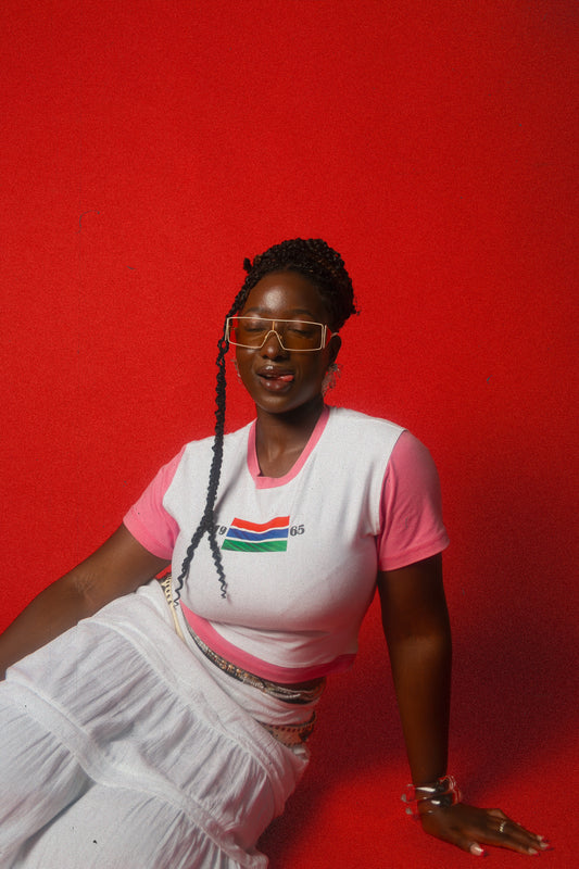 Baby Pink Gambino tee